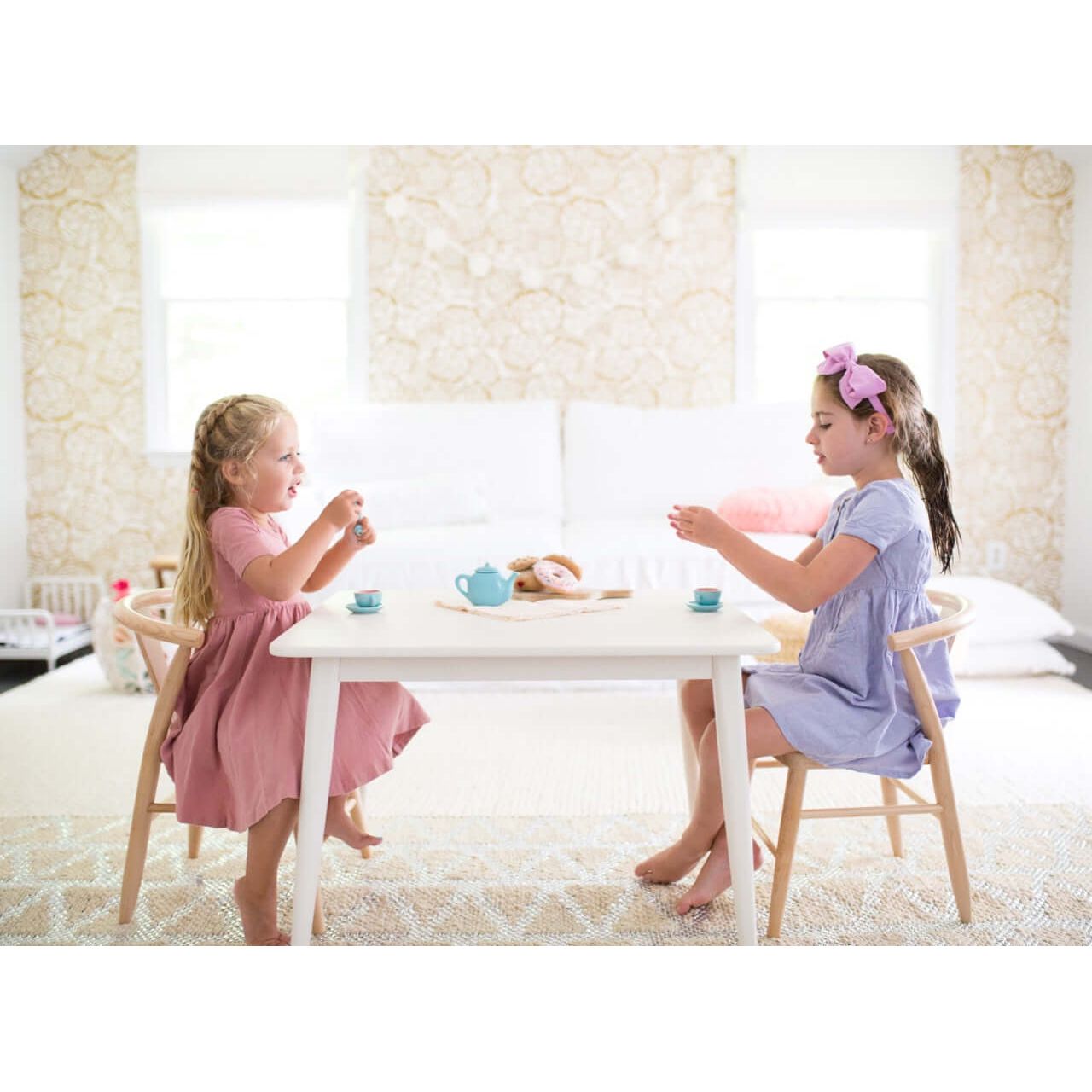 Crescent Table 48" - Natural TAB-CR-48-NATCrescent Table,Crescent Table 48",Milton & Goose,Staff Picks,Top Rated,Toys