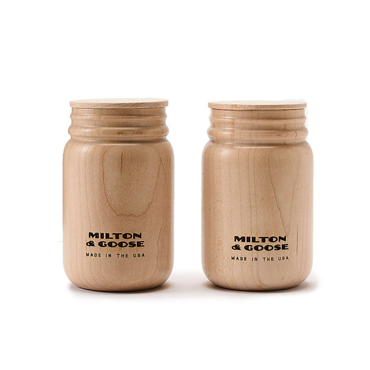 M&G Jars, Set of 2M&G Jars,Milton & Goose,Play Kitchen,Staff Picks,Toys,use indoors or outdoors,wooden play food