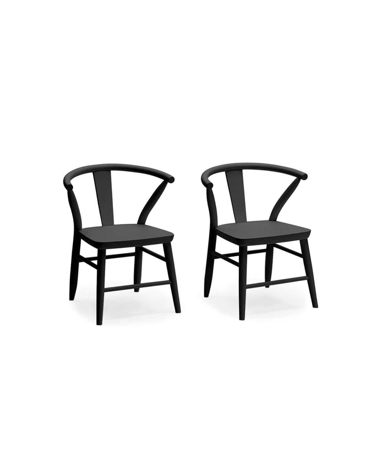 Milton & Goose  Crescent Chair, Set of 2 - White