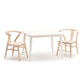 Milton & Goose  Crescent Chair, Set of 2 - Natural