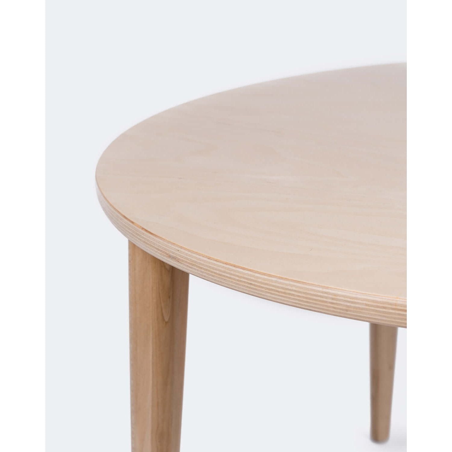 Crescent Table, Round - Natural TAB-CR-RND-NATCrescent Chair,Crescent Table,Crescent Table Round,Milton & Goose,Play Kitchen,Staff Picks,Top Rated,Toys,use indoors or outdoors