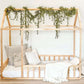 2Mamabees - Montessori House Bed with Rails - Crib