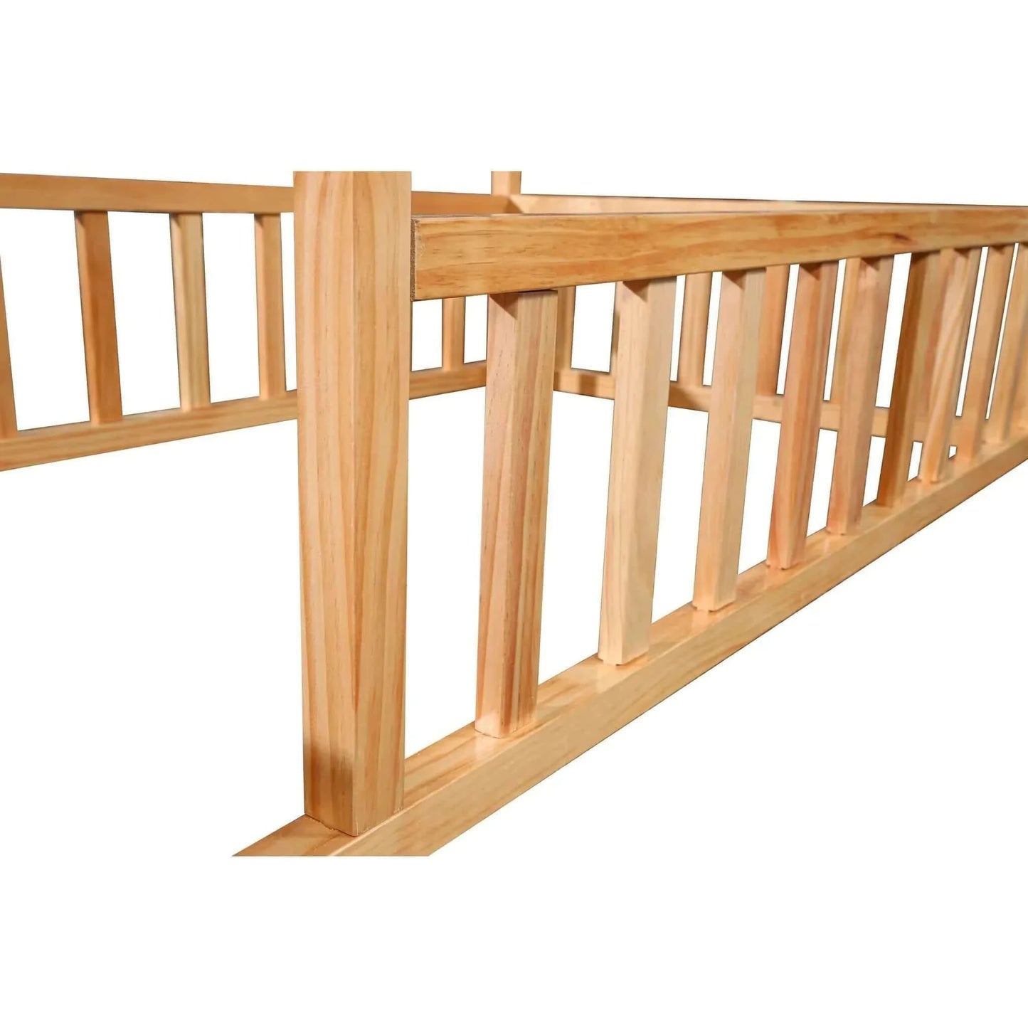 2Mamabees - Montessori House Bed with Rails - Crib