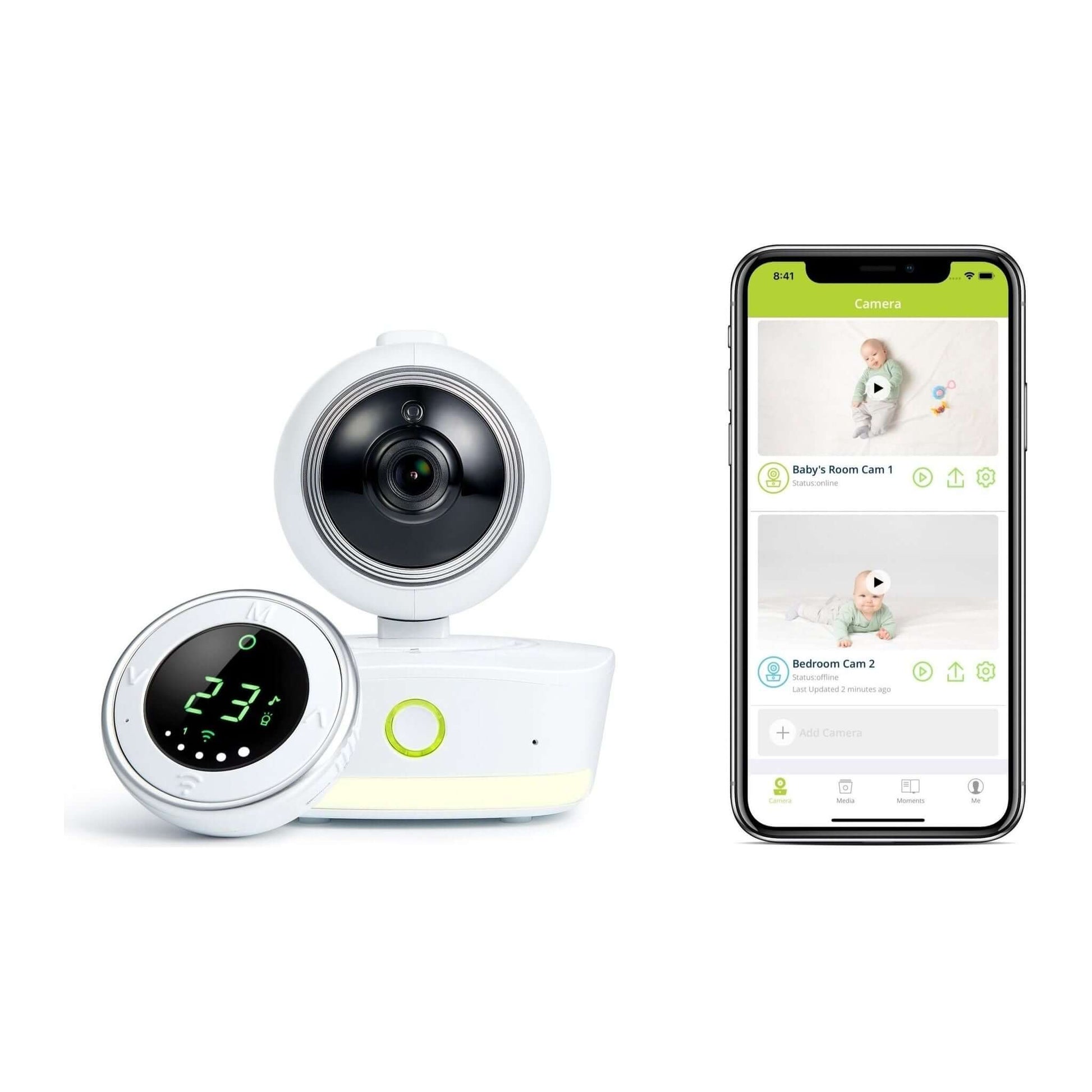 Bebcare iQ WiFi HD Baby Monitor